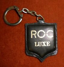 Porte-clés Key Ring Chaussures ROC LUX AUTUN Saône & Loire - écusson cuir 