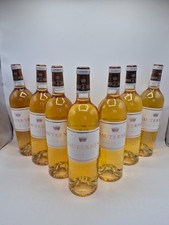 Verticale SAUTERNES N°1, 2, 3, 4, 5, 6, 7  du Château d'YQUEM - Sauternes