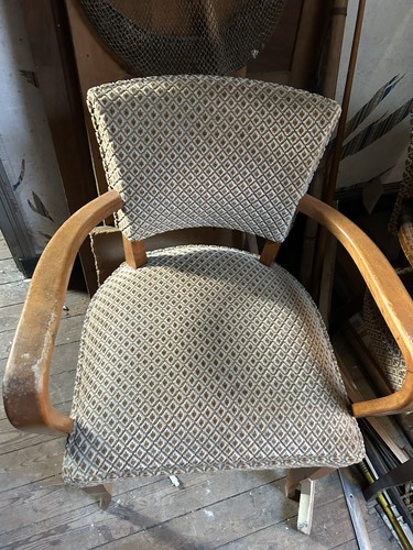 Fauteuil art déco bridge - art,