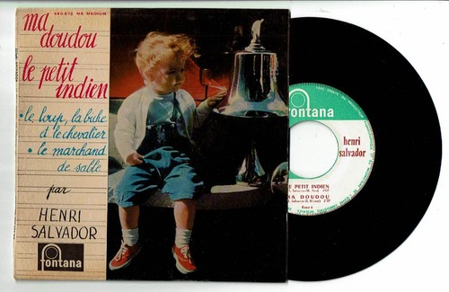 Henri salvador vinyle 45t - henri, ep