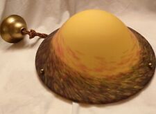 Lustre VIANNE- Pâte De Verre Époque Art Déco- 4 couleurs.