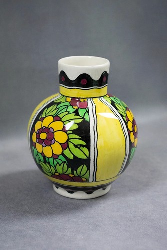 Petit vase art déco décor - vase,