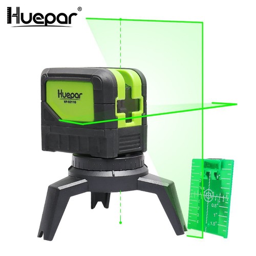 Niveau laser croix vert - croix,
