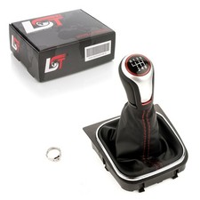 Levier de Vitesses Poignée 6 Manuel Rouge 1K0711113CG pour VW Golf 5 6 V VI