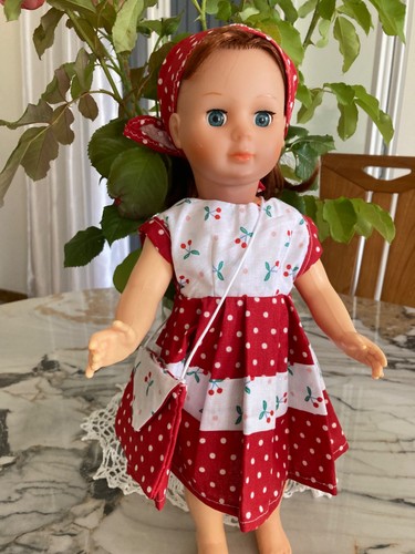 Vetement poupee robe sac - vetement,