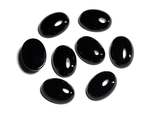 1pc cabochon pierre onyx - 1pc,