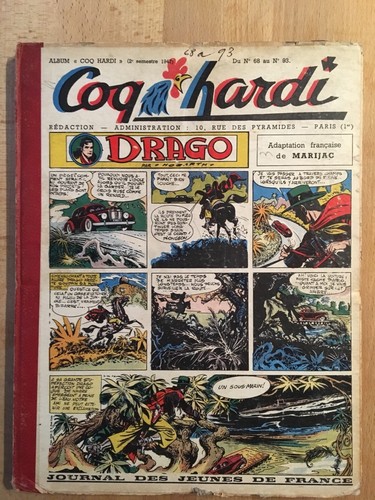 Coq hardi reliure editeur - coq,