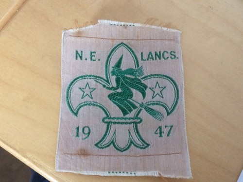 Rare insigne tissus scout 1947 - rare,