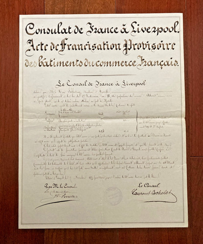 Document sur bateau - document,