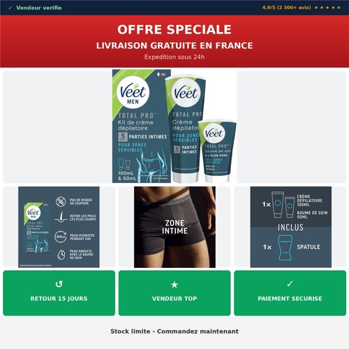 Veet men kit - men,