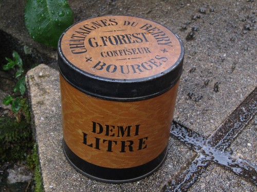 Boite ancienne métal - boite,