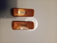 Jaguar Daimler XJ X300 XJ6 - Pair of Front L/R Reflectors DBC10889 & DBC10888