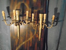 Paire d'appliques murales vers