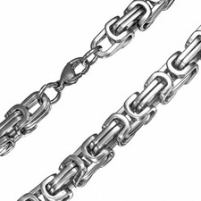 Chaine homme en acier maille