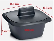 Tupperware Ultra Pro 500 ML Airfryer Four Micro-ondes Terrine fois gras Cocotte