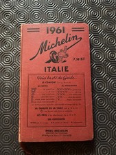 guide michelin1961 Italie 