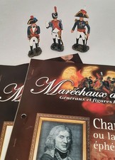 Lot De 3 Soldats En Plomb  HACHETTE Maréchaux D'empire N°171,172,173