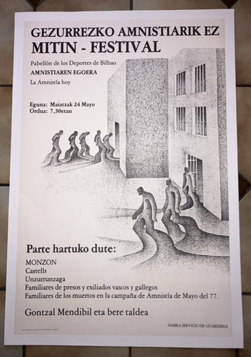 Affiche entoilee gezurrezko - entoilee,