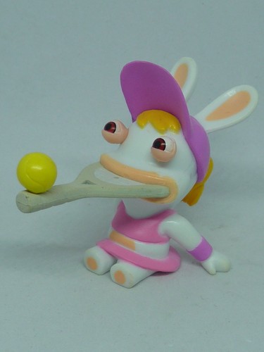 Figurine pvc plastique lapin - figurine,