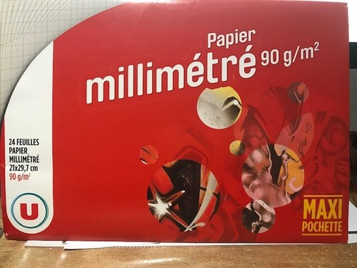Papier millimétré 24 - papier,
