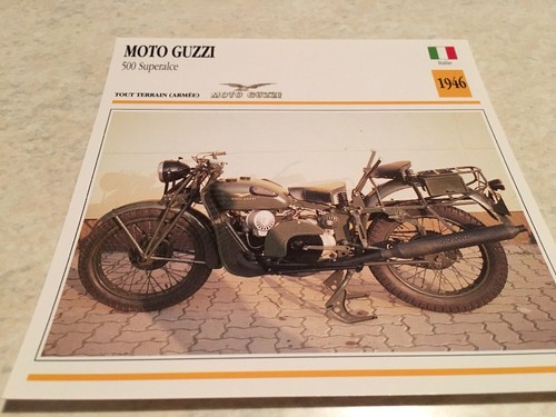 Moto guzzi 500 - superalce, 1946
