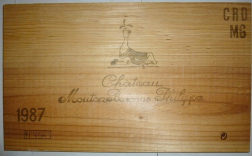 Mouton baronne rothschild 1987 - mouton,