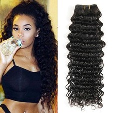 Deep wave human hair bundles - deep,