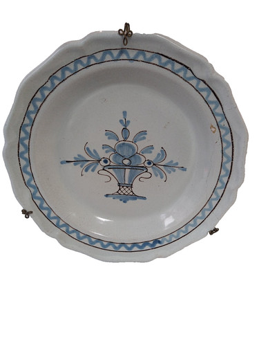 Grande assiette cul noir - assiette,