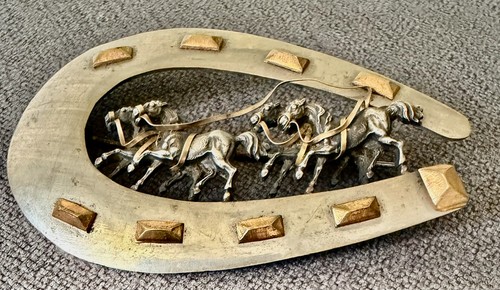 Broche métal cheval - mÉtal,