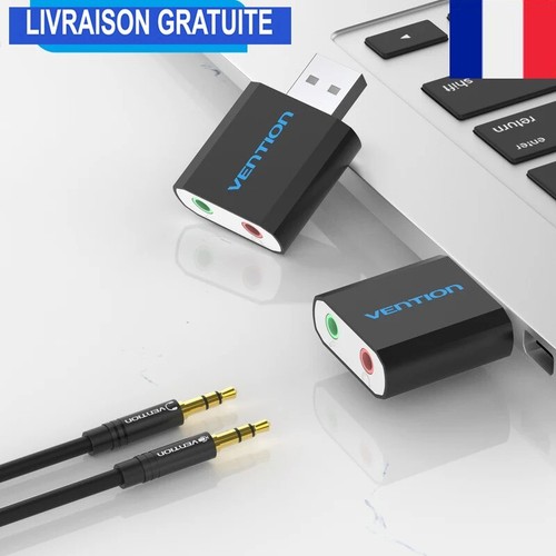 Carte son externe usb - usb, vention