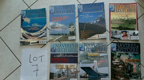 Lot magazines navires - lot, magazines-navires
