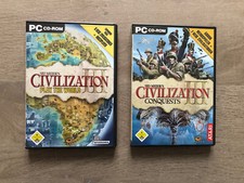 Civilization III 3 play world + addon conquests sid meier PC Allemand Deutsch
