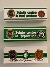 LOT 3 STICKERS VINTAGE ULTRA ST ETIENNE ASSE