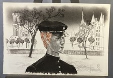 Raymond CARRANCE (1921-1998) dit CZANARA Poil de carotte pour Jules Renard