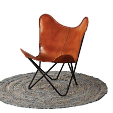 Chaise Papillon En Cuir