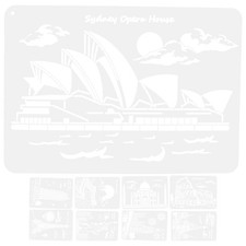  9 Sheets Dessiner Moules