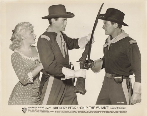 Gregory peck only the valiant - gregory,