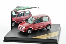 Fiat Cinquecento SX 1996 Métallie Bordeaux Vitesse V095B 1/43 500 métal LHD