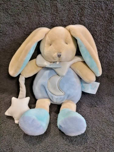 Doudou peluche lapin - peluche, lune