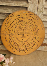 Ancien disque organette - organette, 19eme