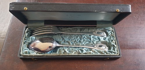 Coffret couverts anciens - coffret,