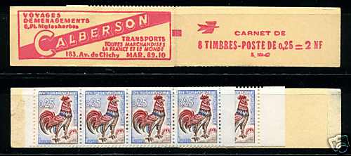 Carnet coq decaris 1331 - coq, c1