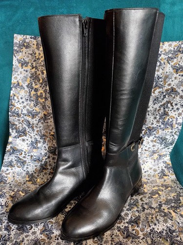 Bottes neuves cuir femme t38 - neuves,