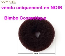 Bun Donut 10 CM NOIR Anneau