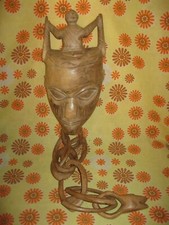 Ancien GRAND MASQUE DECORATIF