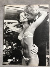 Publicité presse  Lingerie