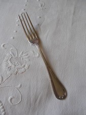 FOURCHETTE A ENTREMET CHRISTOFLE MODELE RUBANS CROISES