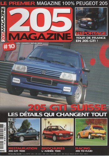 205 magazine peugeot - 205,