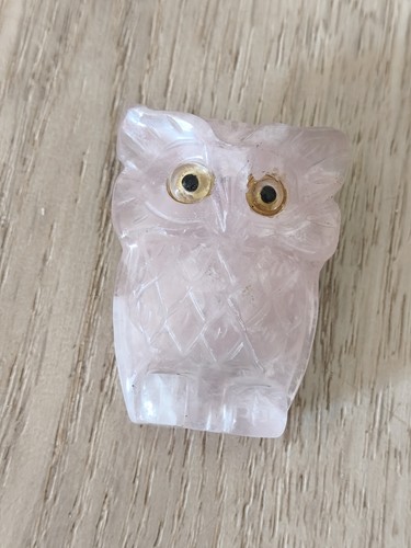 Petite figurine hibou - , en