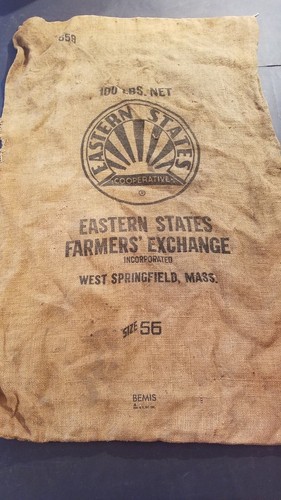 Burlap sack eastern states - burlap,